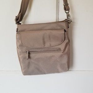 Travelon Travel Purse in Beige with Anti-Theft and RFID technology
